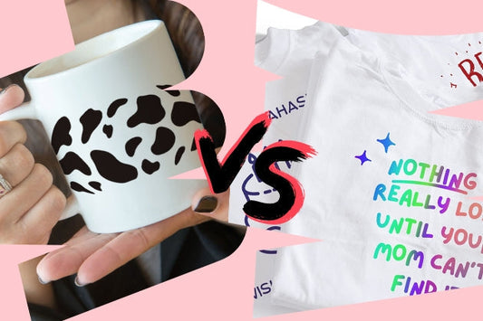 What Is The Difference Between Sublimation Paper & Heat Transfer Vinyl?