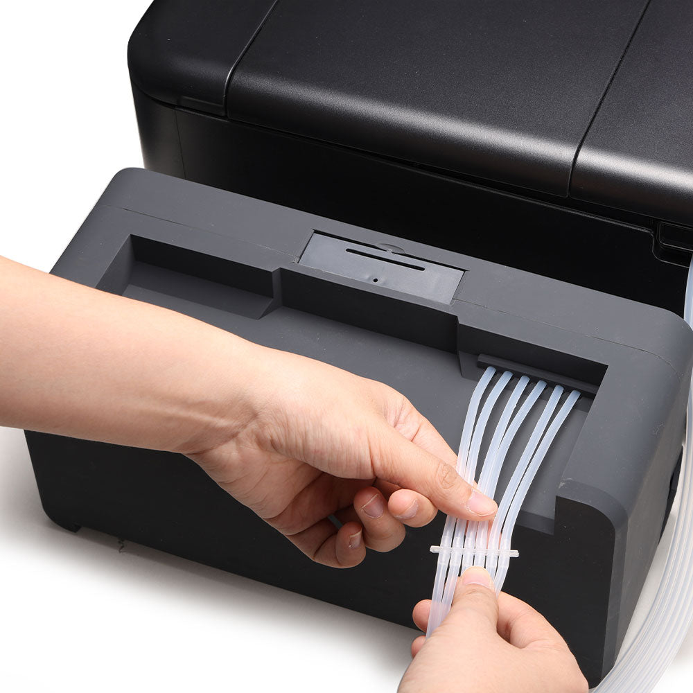 DTF CISS Set with White Ink Circulation System for 6-channel Inkjet Printer - Epson ET8550 L805 XP15000