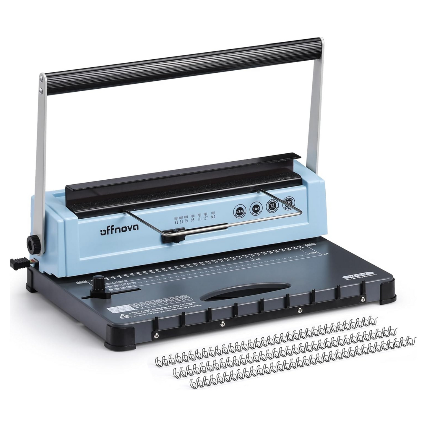 3:1 Wire Binding Machine for Letter Size/A4/A5 Paper