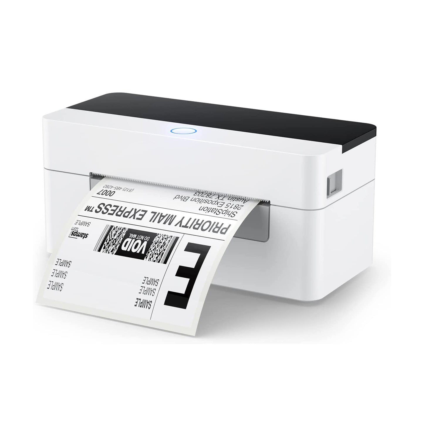 OFFNOVA 4"x6" Thermal Label Printer - 4B-2054N White and Black