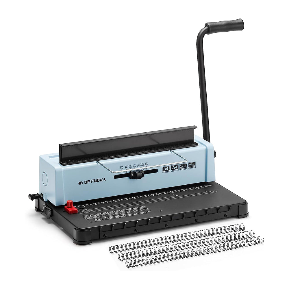 3:1 Wire Binding Machine for Letter Size/A4/A5 Paper