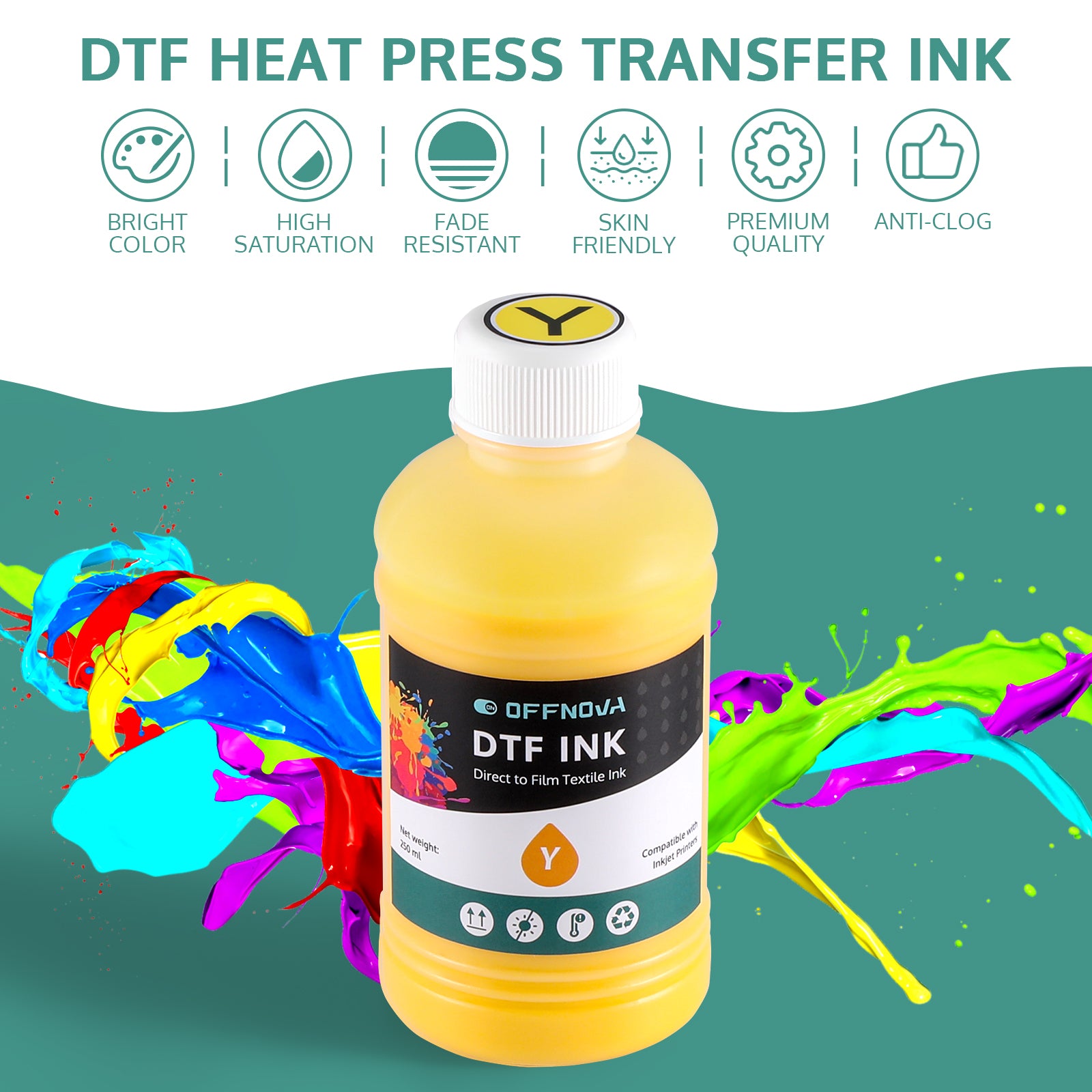 DTF Heat Press Transfer Ink