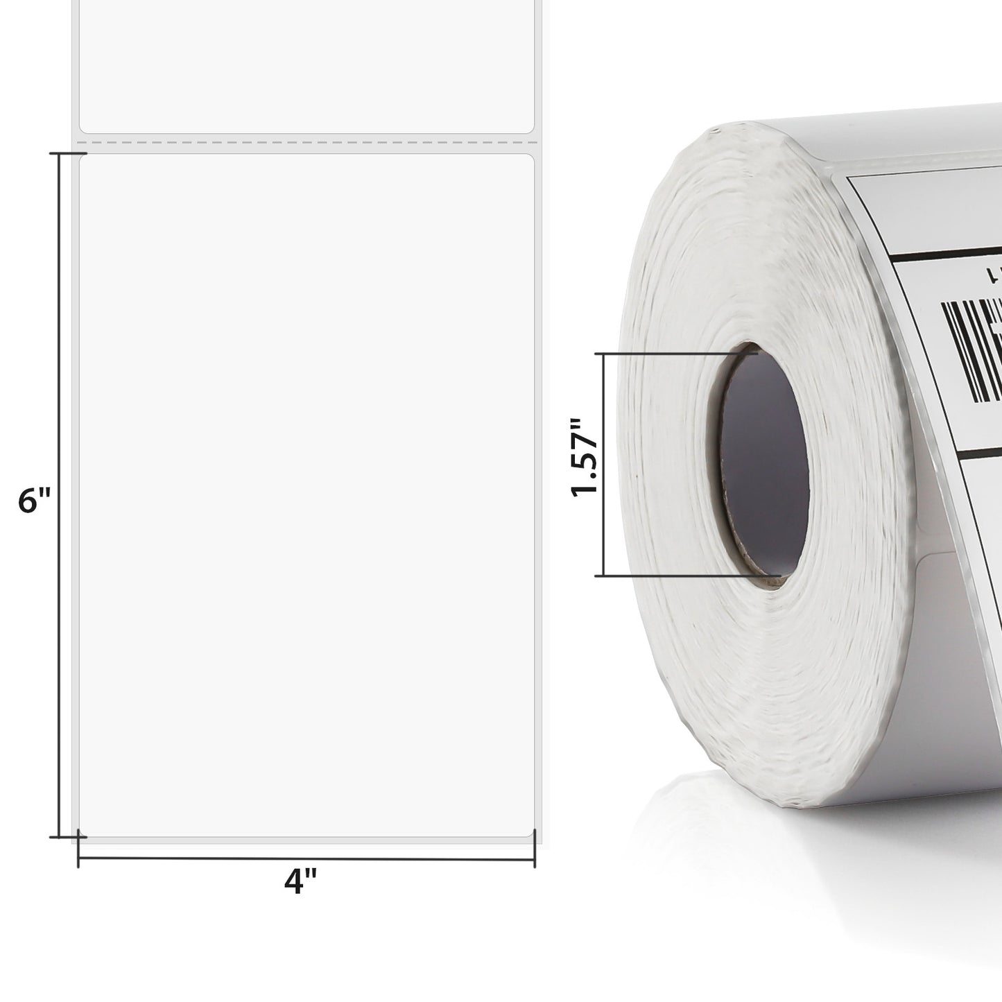 4"x 6" Direct Thermal Label