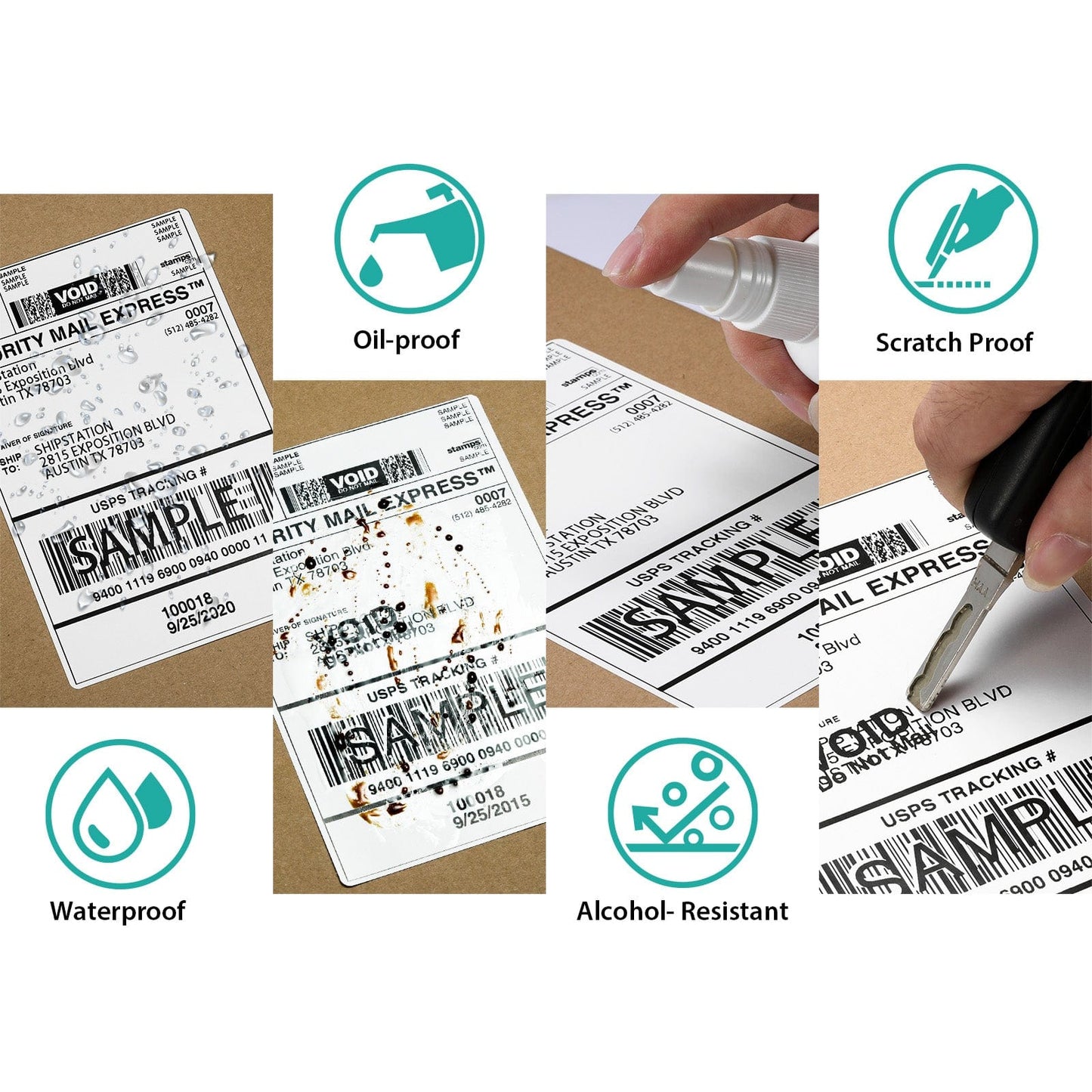 4"x 6" Direct Thermal Label