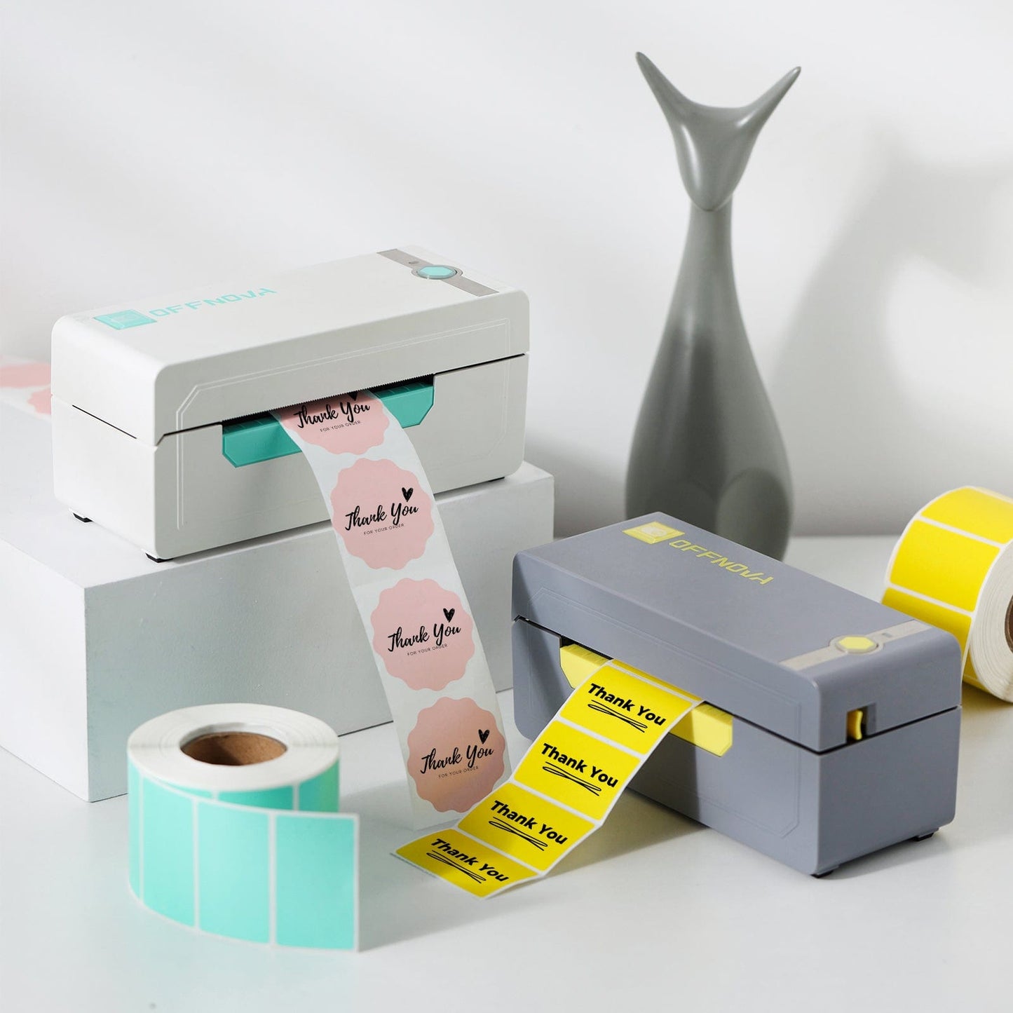 2.25" x 1.25" Direct Thermal Labels for Thermal Shipping Label Printer