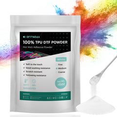 DTF Adhesive Transfer Powder (White)