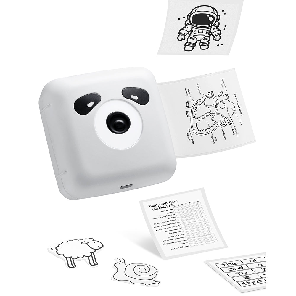 2-Inch Mini Pocket Inkless Sticker Printer