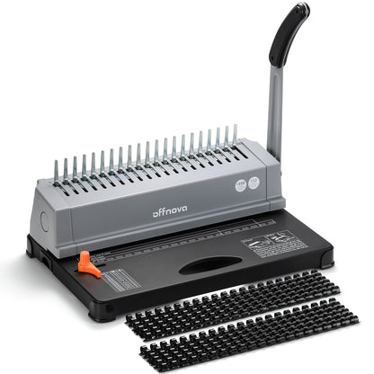 21-Hole Combo Binding Machine for Letter Size/A4/A5 Paper