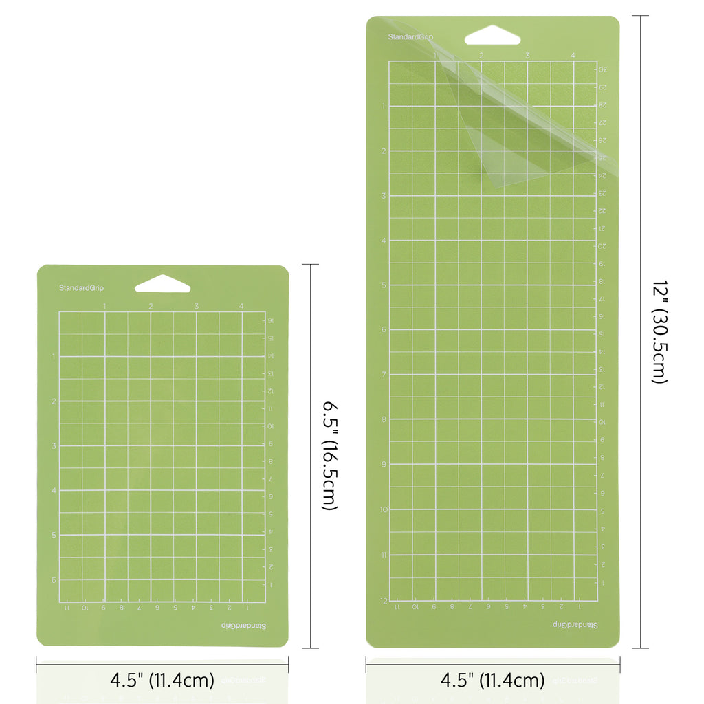 OFFNOVA Adhesive Cutting Mat for Cricut Joy, 8 Pack 4.5 x 12 & 4.5 x  6.5 (StandardGrip, StrongGrip, LightGrip)