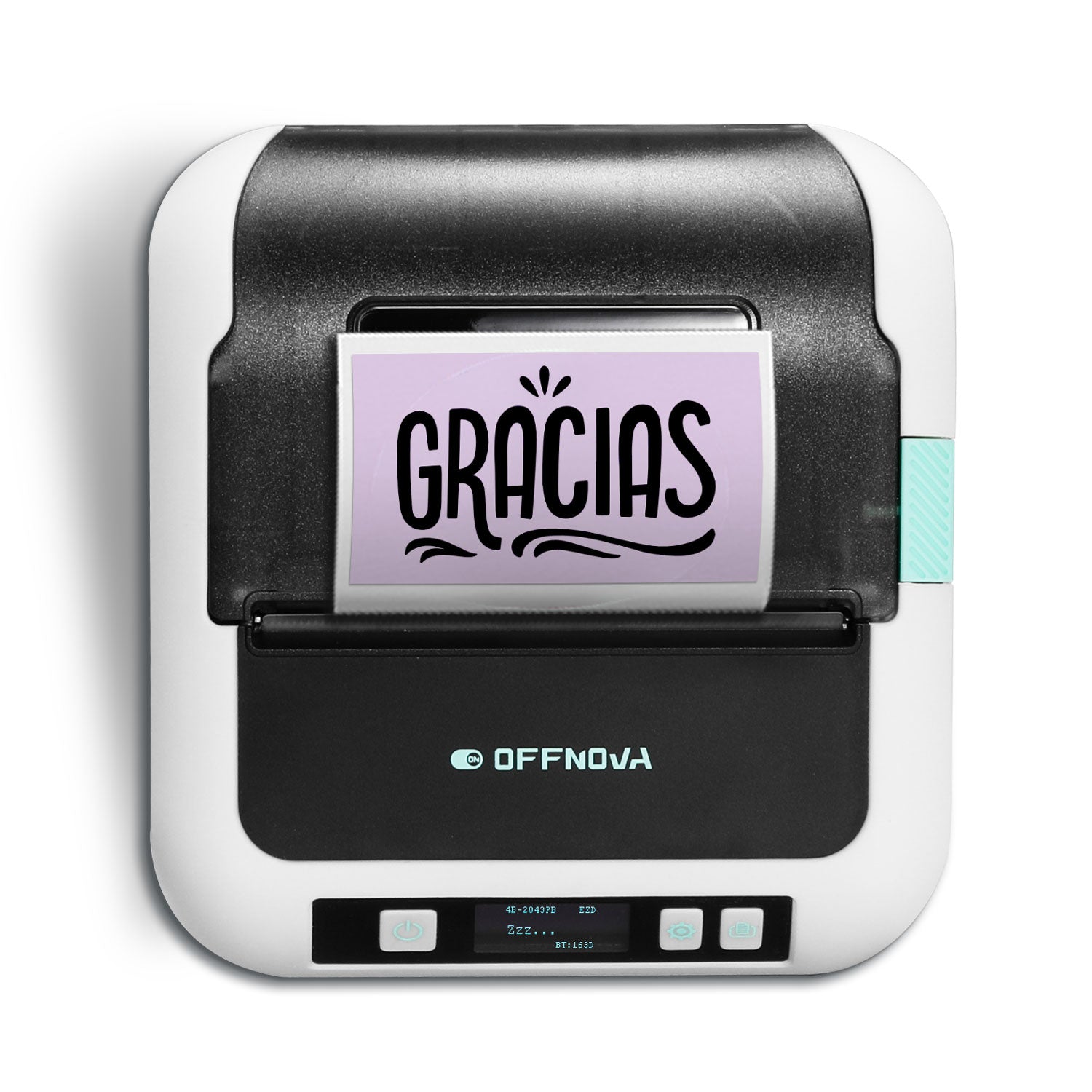 3-Inch Bluetooth Label Maker with 200 Sheets Labels