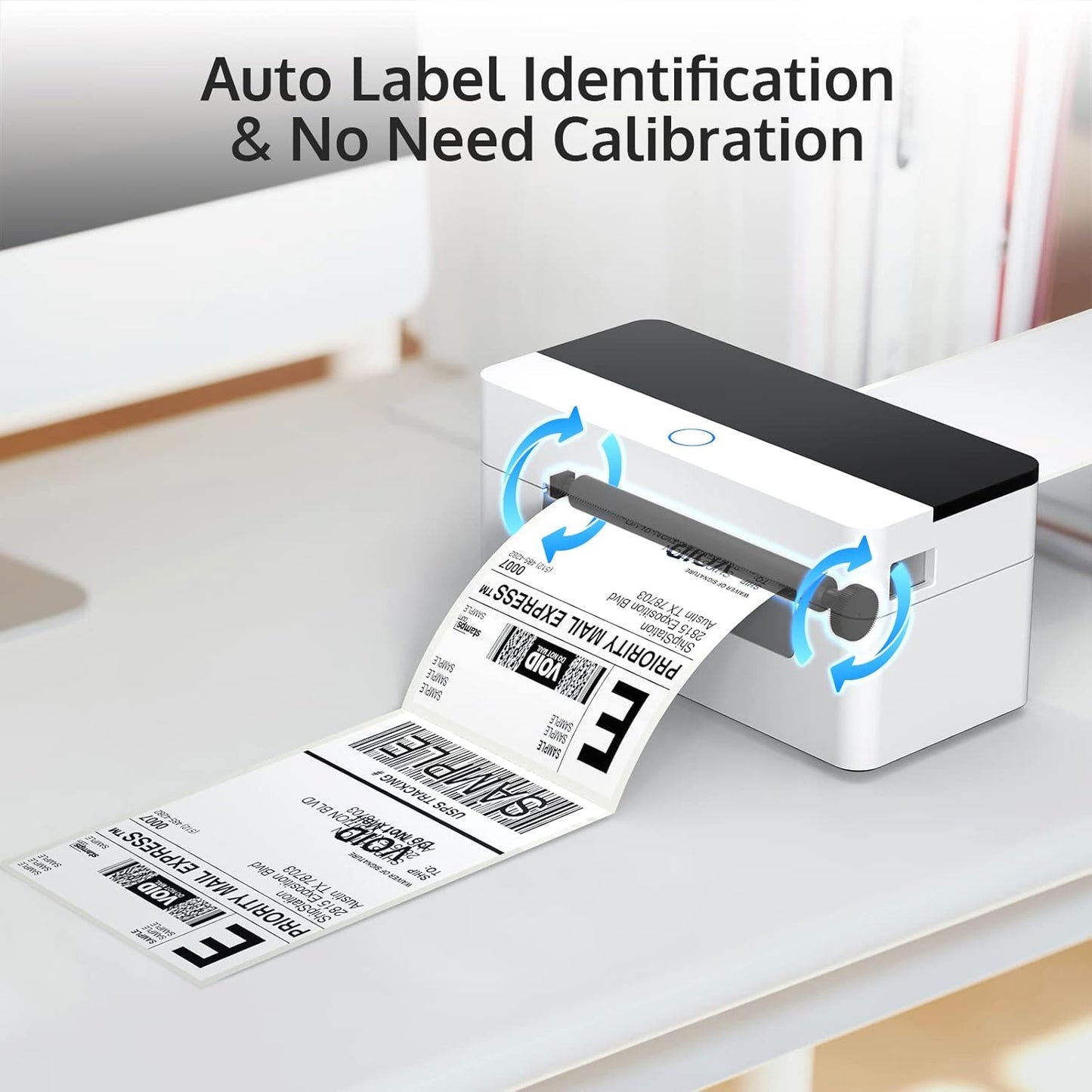 Auto Label Identification & No Need Calibration