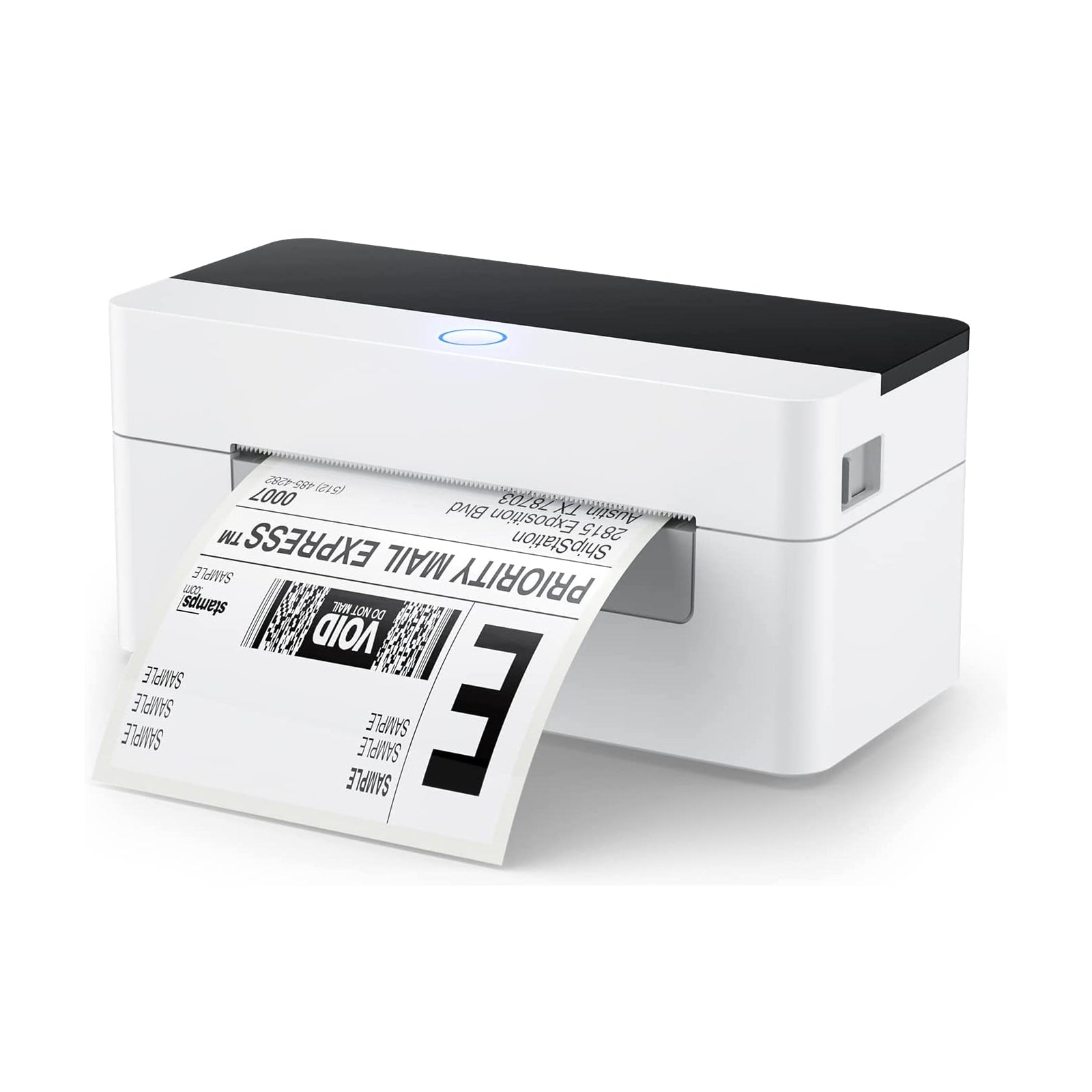OFFNOVA 4"x6" Thermal Label Printer - 4B-2054N White and Black
