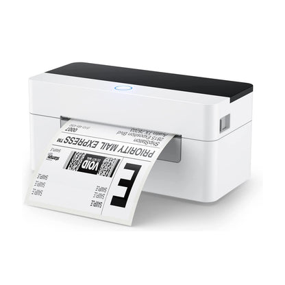 OFFNOVA 4"x6" Thermal Label Printer - 4B-2054N White and Black