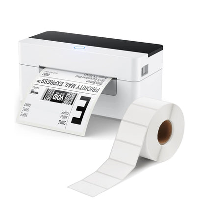Shipping Label Printing Set - 4"x 6" Label Printer 4B-2054N + 2.25" x 1.25" Direct Thermal Label/Sticker