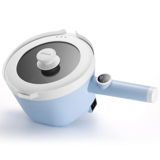 Self-Stirring Wax Melter Kit, 3L Large Capacity Wax Melting Pot with Digital Temp Display & Extended Heat-Resistant Handle