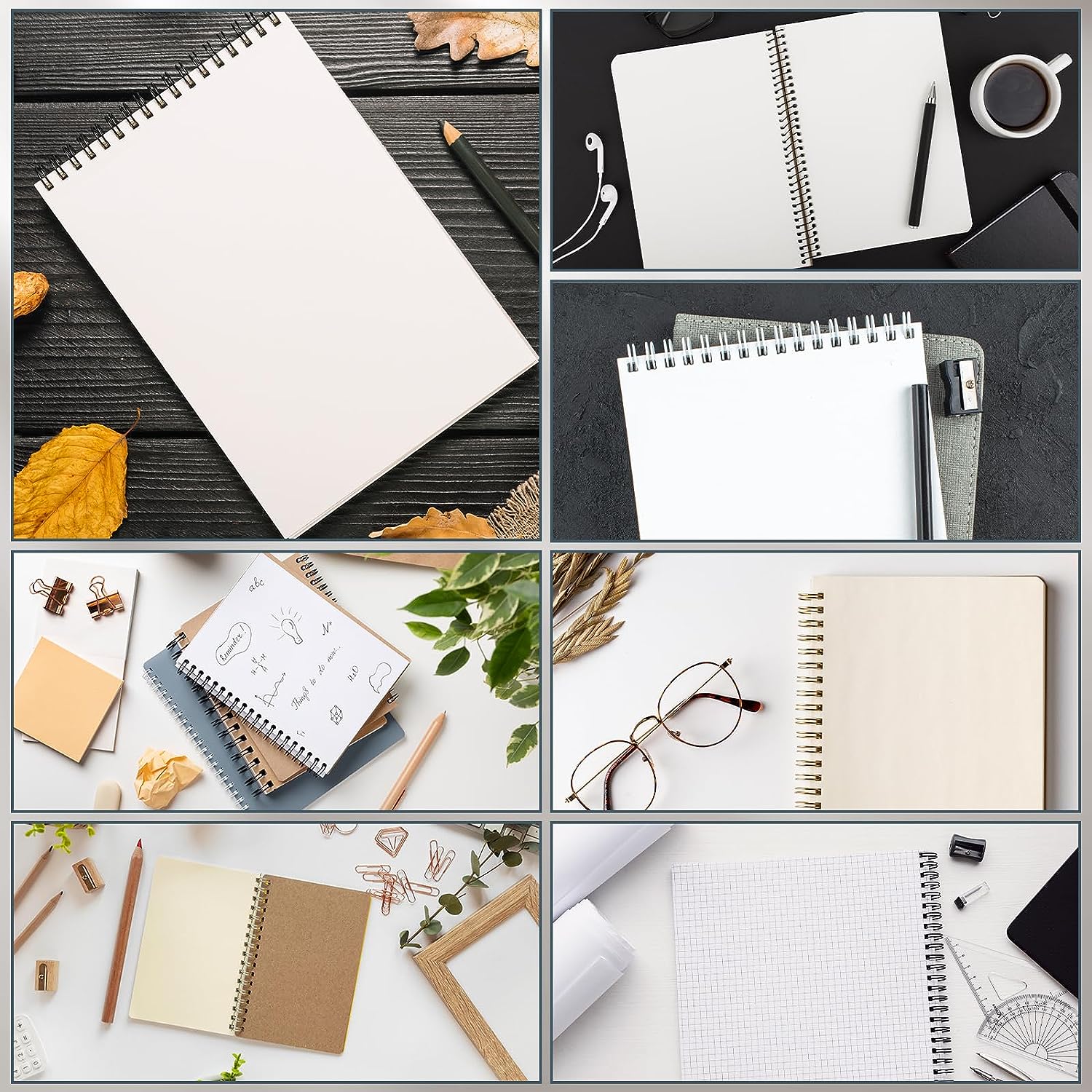 Binding the notebook