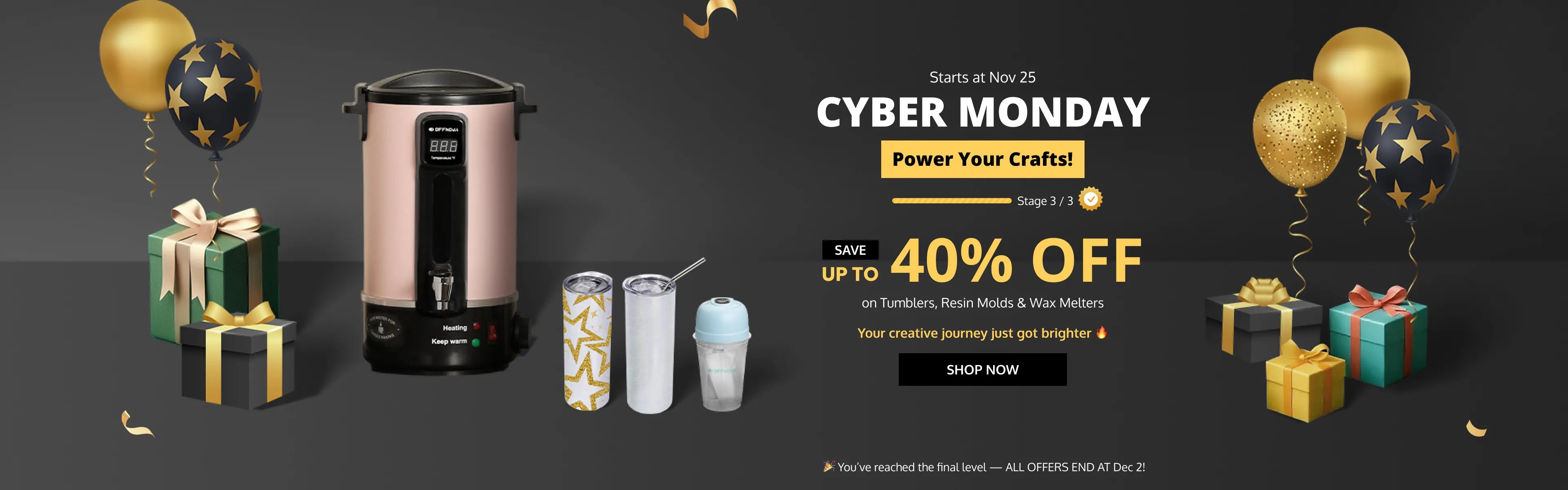 BFCM SALE - Enjoy 40% OFF