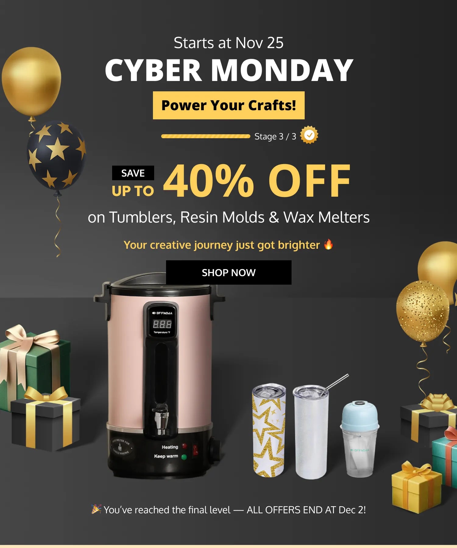 BFCM SALE - Enjoy 40% OFF