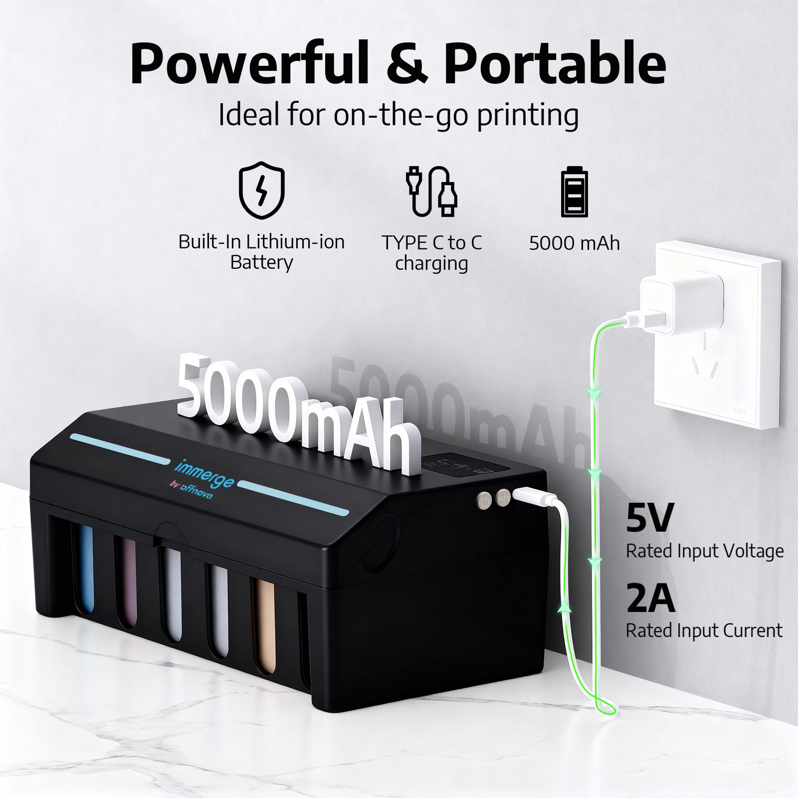 Black DTF CISS ink cartridge is ideal for on-the-go printing.