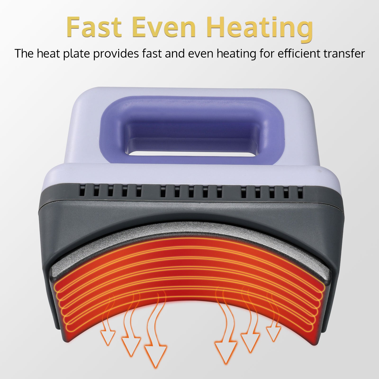 Hat Heat Press Machine for Caps with 4 Heating Levels & Auto-Off