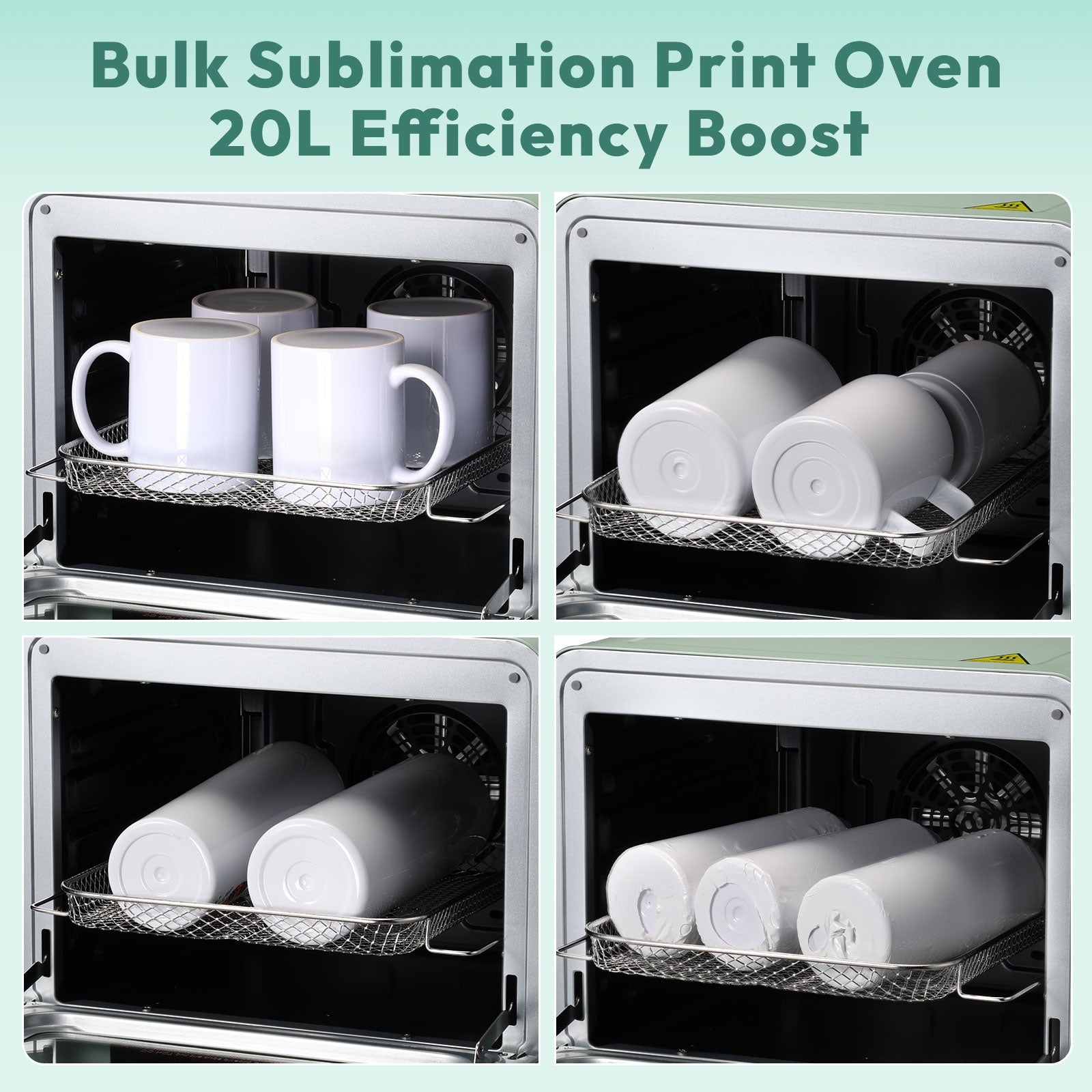 Bulk Sublimation Print Oven - 20L Efficiency Boost