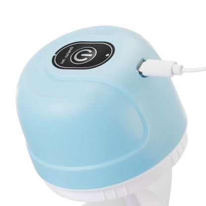 How to charge the resin mixing machine