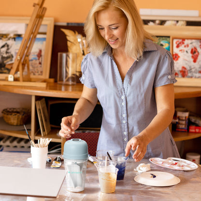 Easy to use the OFFNOVA auto resin mixer