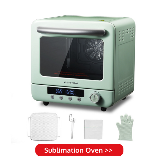 Sublimation Oven Machine, 20L, 110V, 1250W, Built-in 'Preheat-done' Alarm with a Countdown Button