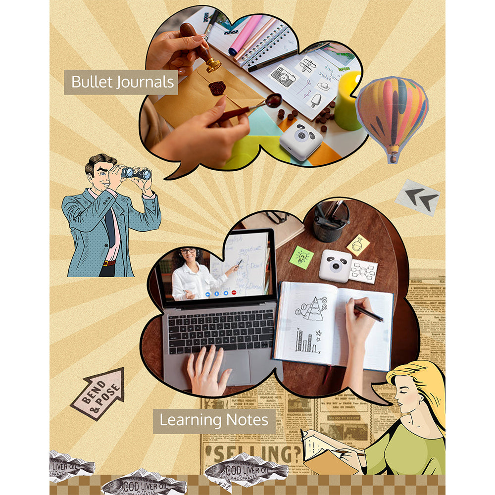 For bullet journals and learning notes