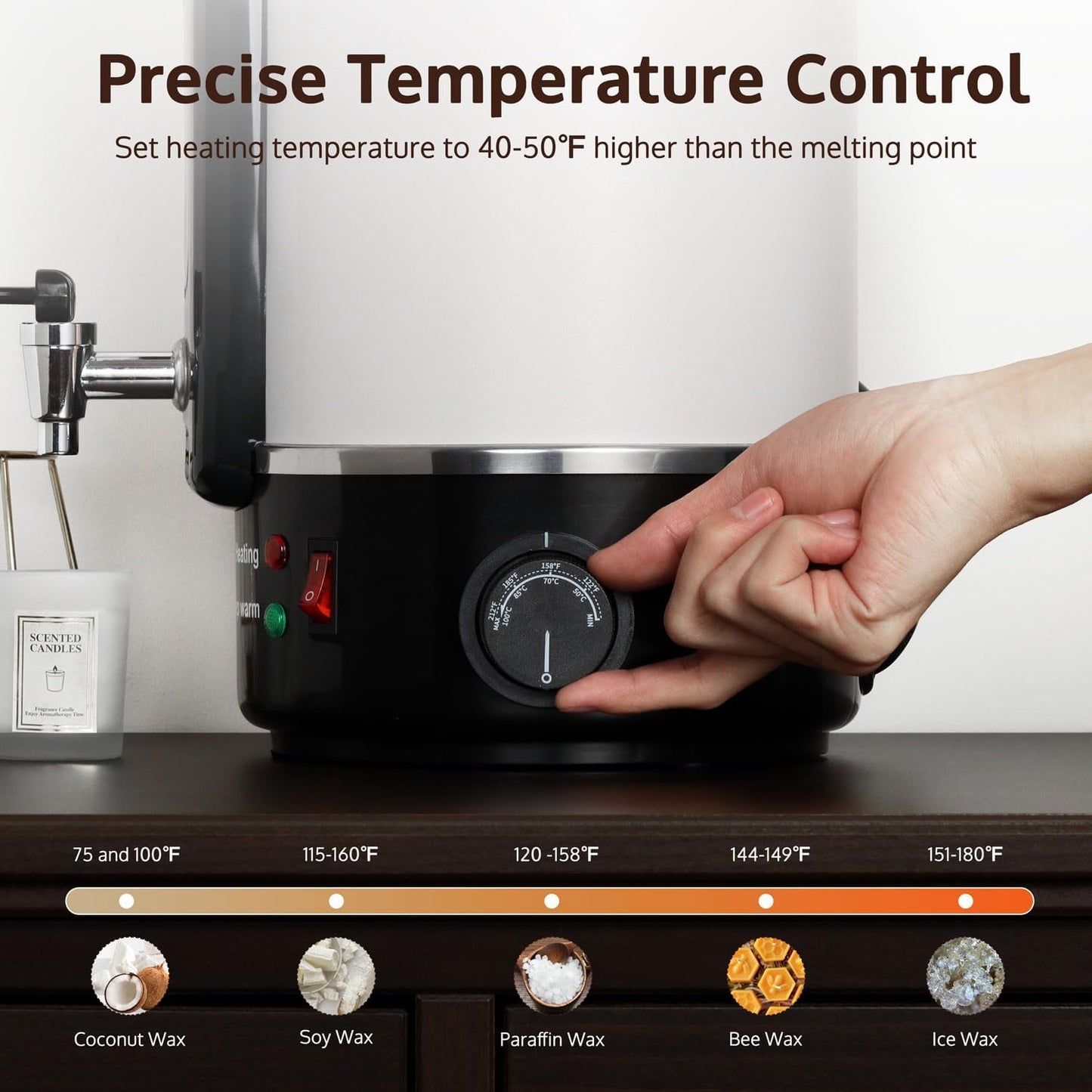 6L Wax Melter for Candle & Wax Making