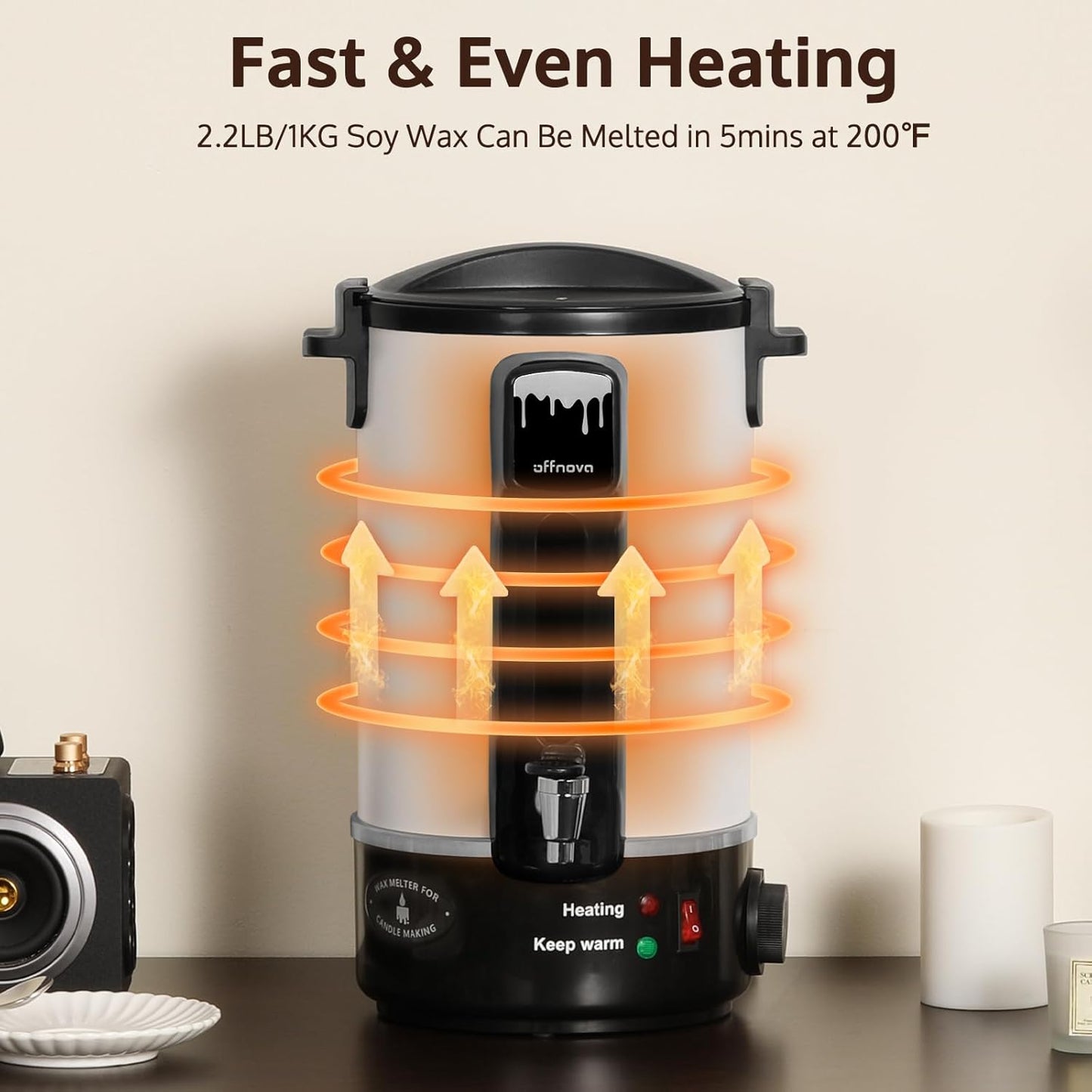 6L Wax Melter for Candle & Wax Making