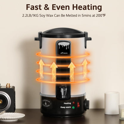 6L Wax Melter for Candle & Wax Making