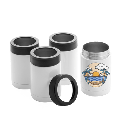 Sublimation Blank Can Cooler (12oz, 4 Pack)