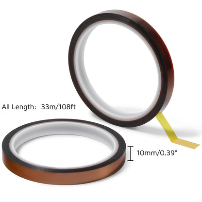 Heat Resistant Tape Set, 3 Colors