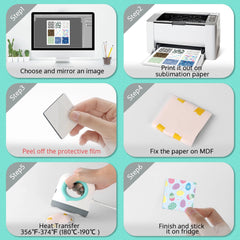 Sublimation Blank Magnet (6 Styles)