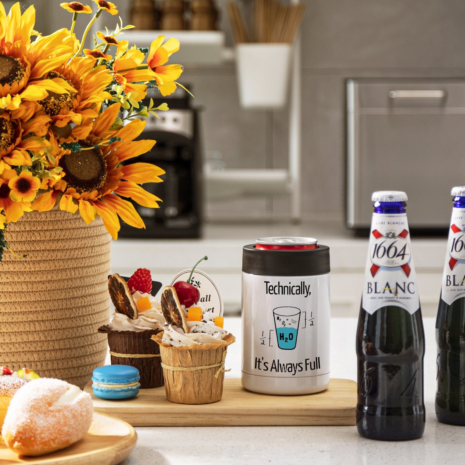 16oz 4-in-1 Blank Can Cooler 4-Pack for Sublimation Heat Press