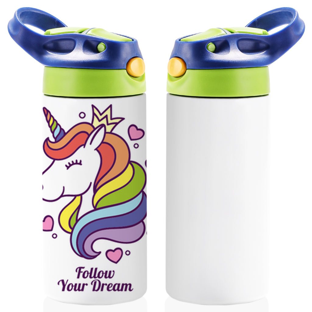 Movie 12oz Kids Water Bottle Drinkware double Wall Sublimation Custom  Insulated