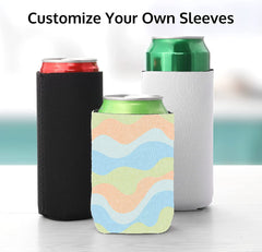 Black & White Can Cooler Sleeve (60 Pack)
