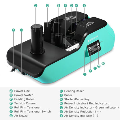 Air Cushion Machine for Inflatable Packaging