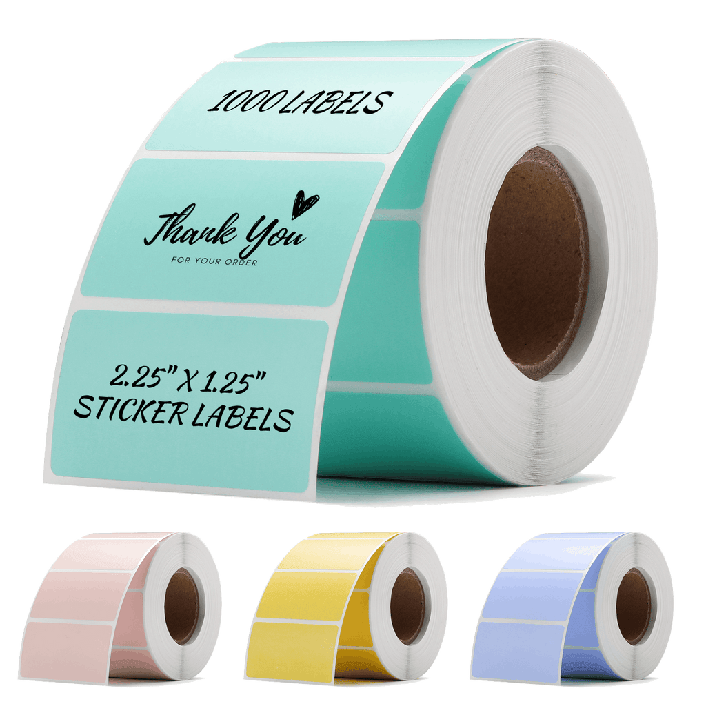 2.25" x 1.25" Direct Thermal Label (4 Rolls)