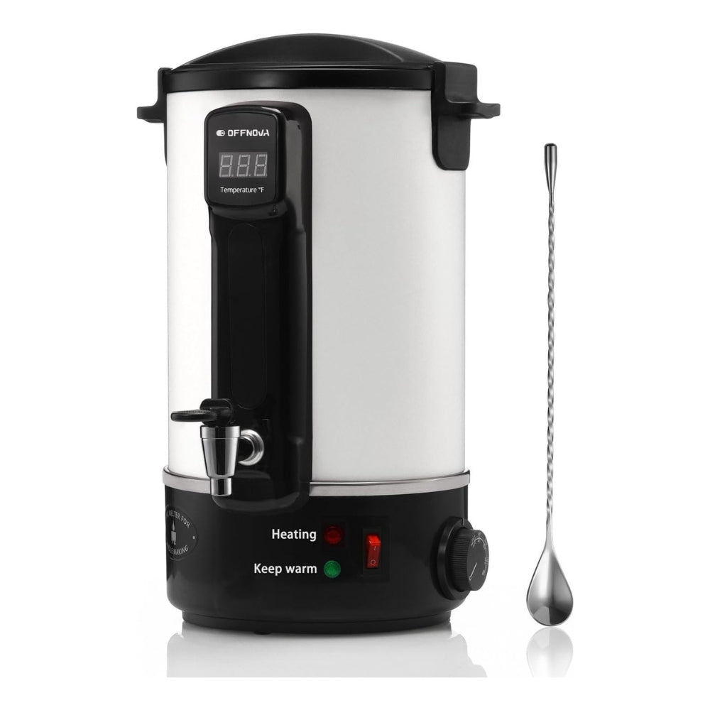 VEVOR 6.5 Liter Electric Wax Melter - 9-Level Temperature Control, 1100W, With Accessories For Candle Making